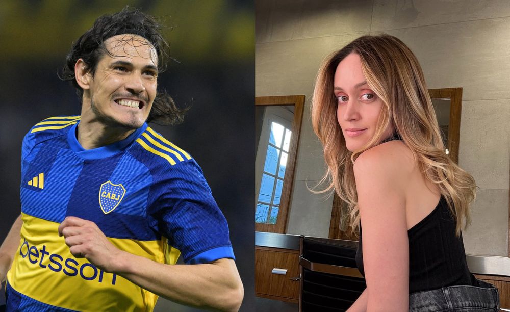 Edinson Cavani y Marina Bellati tuvieron un divertido intercambio en redes
