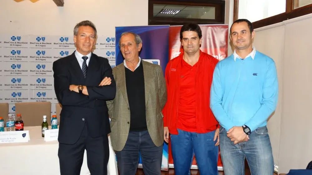 Pablo Fernández, Gustavo Zerbino, Bernardo García y Esteban Meneses