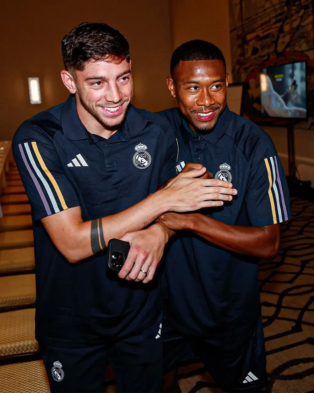 Valverde en la pretemporada 2023 de Real Madrid