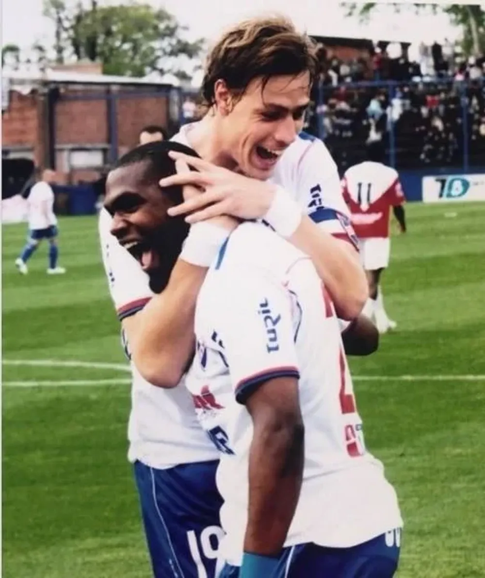 La foto que subió Sebastián Coates a su Instagram para recordar a Santiago García