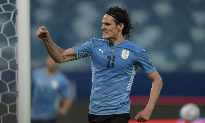 Edinson Cavani es el segundo goleador de la selección de Uruguay