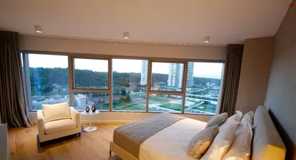 Dormitorio en la Torre Trump