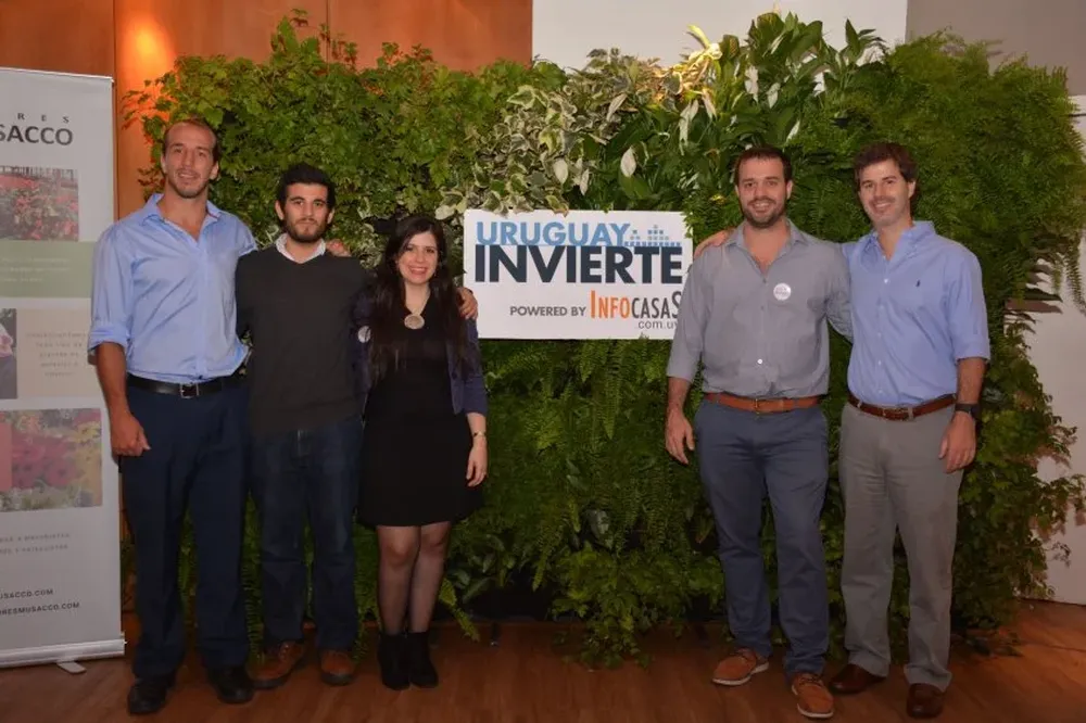 Martin Coulthurst, Guillermo Tavidian, Ana Rosi, Baltasar Urrestarazu y Ricardo Frechou