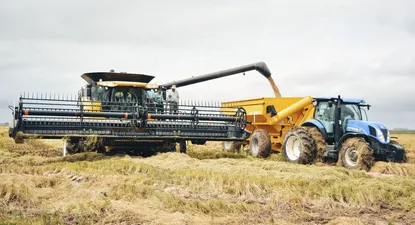 La zafra arrocera está a días de su finalización.