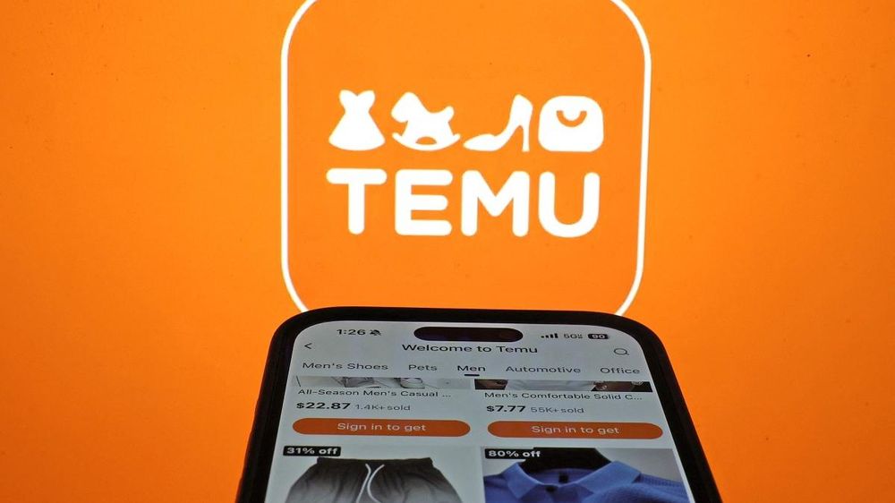 Temu, plataforma de venta online.