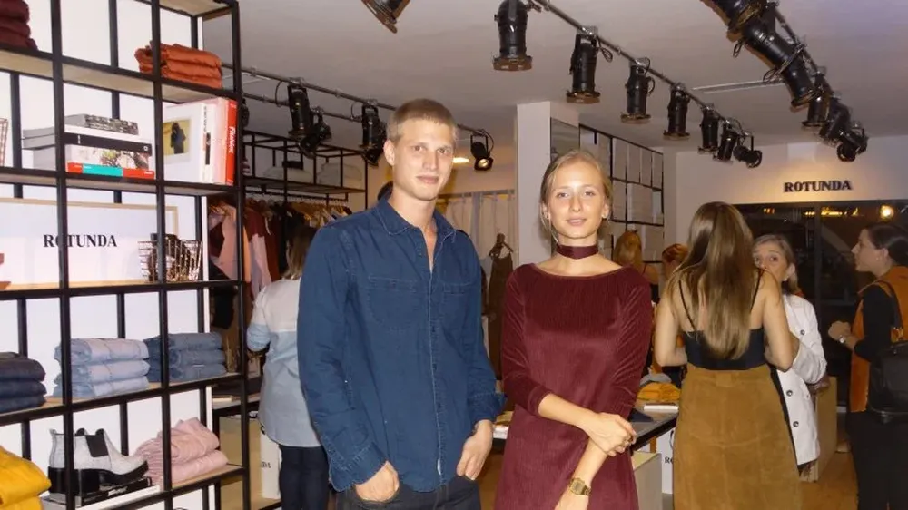 Kevin Jakter y Sofía Domínguez