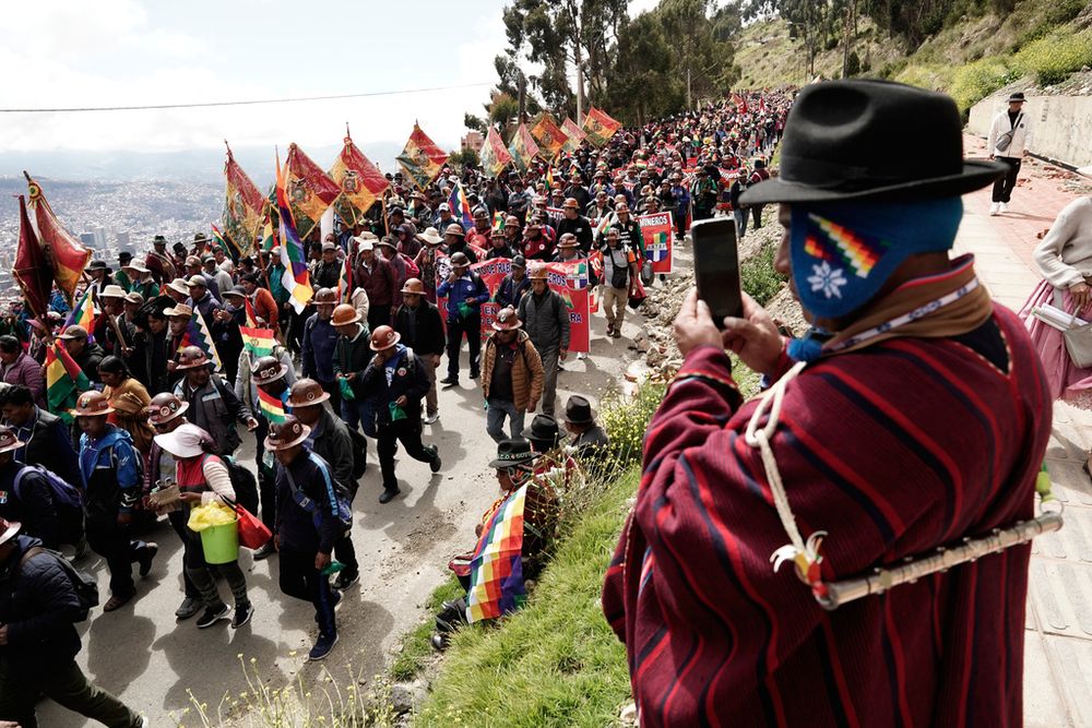 Bolivia - protestas (2) -AP