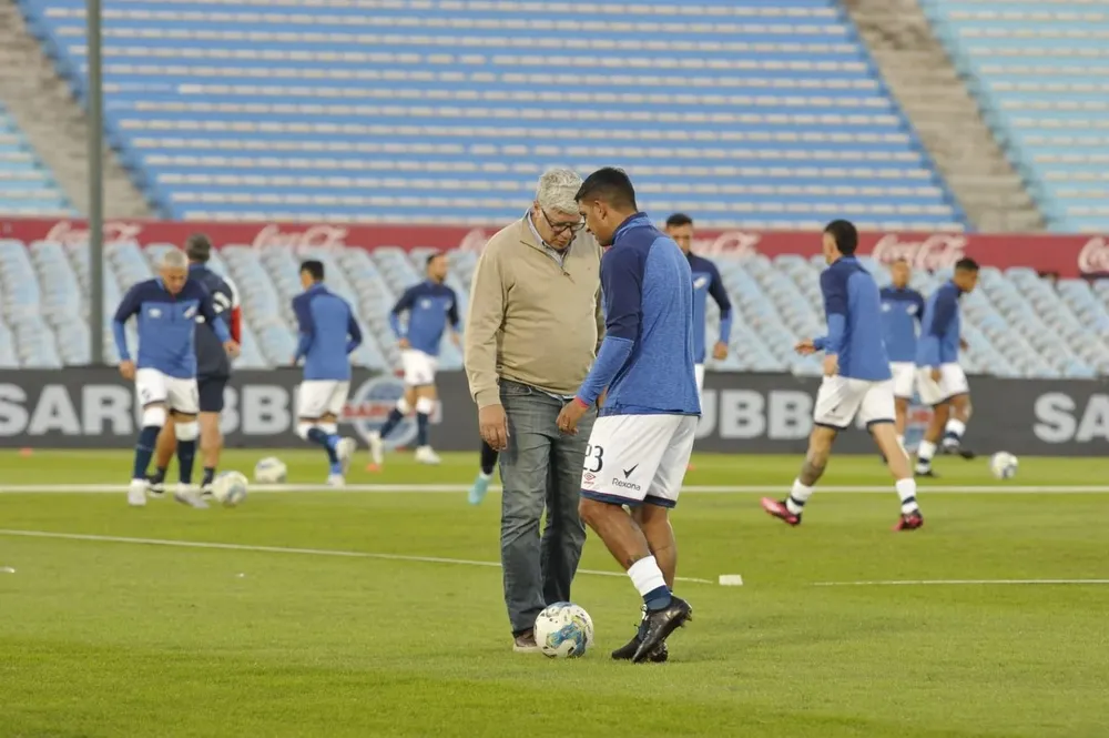 Álvaro Gutiérrez con Diego Polenta