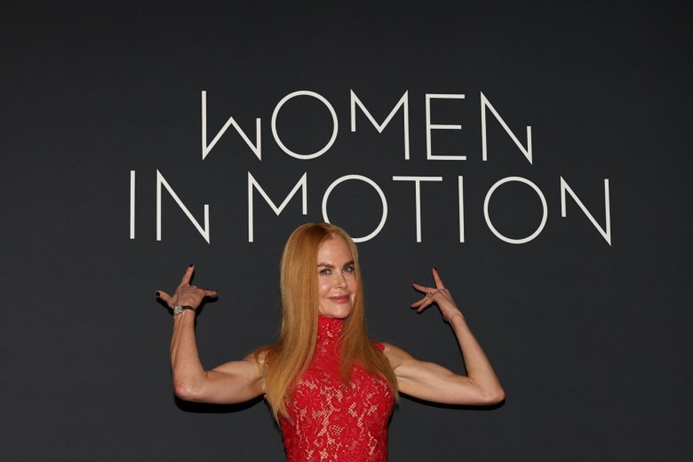 Nicole Kidman, reconocida con el premio `Women in motion´en el Festival de Cannes.