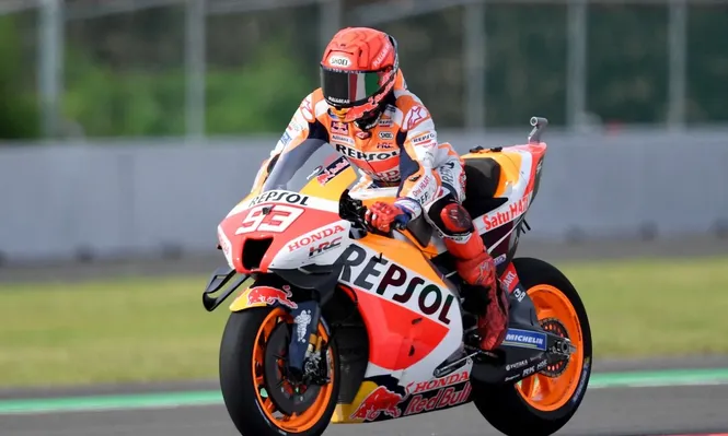 Márquez en acción