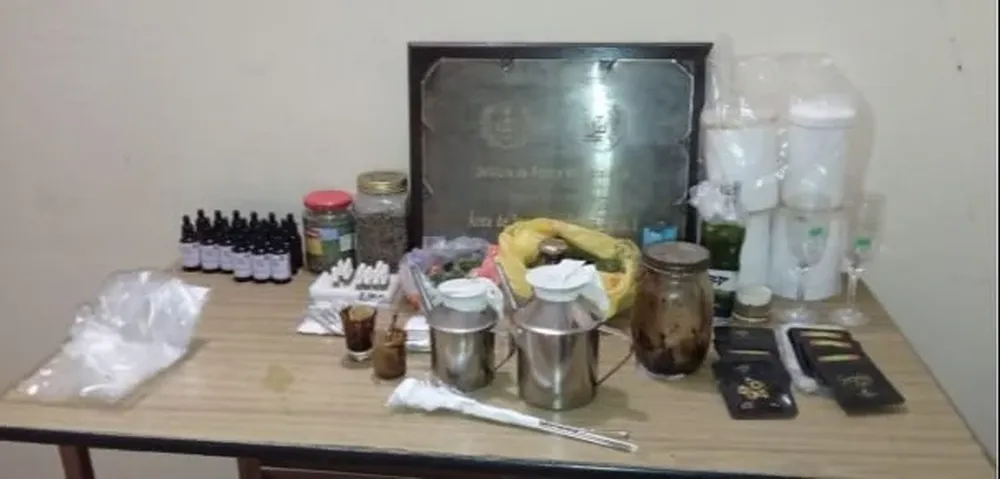 Los objetos incautados