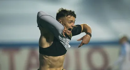 Valentín Rodríguez y su gol a Nacional en 2021