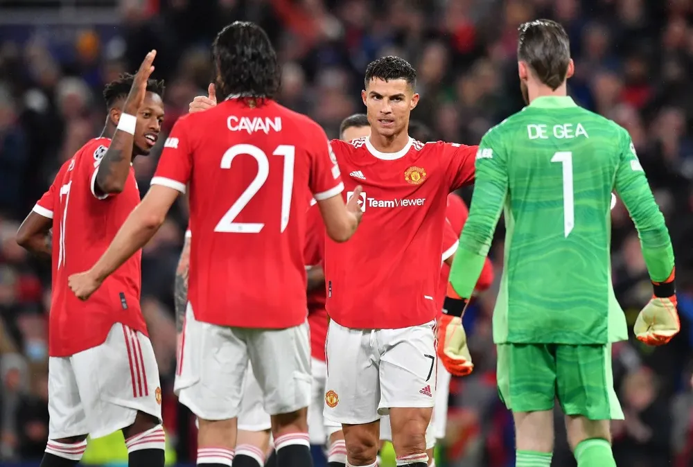 El festejo final de Manchester United