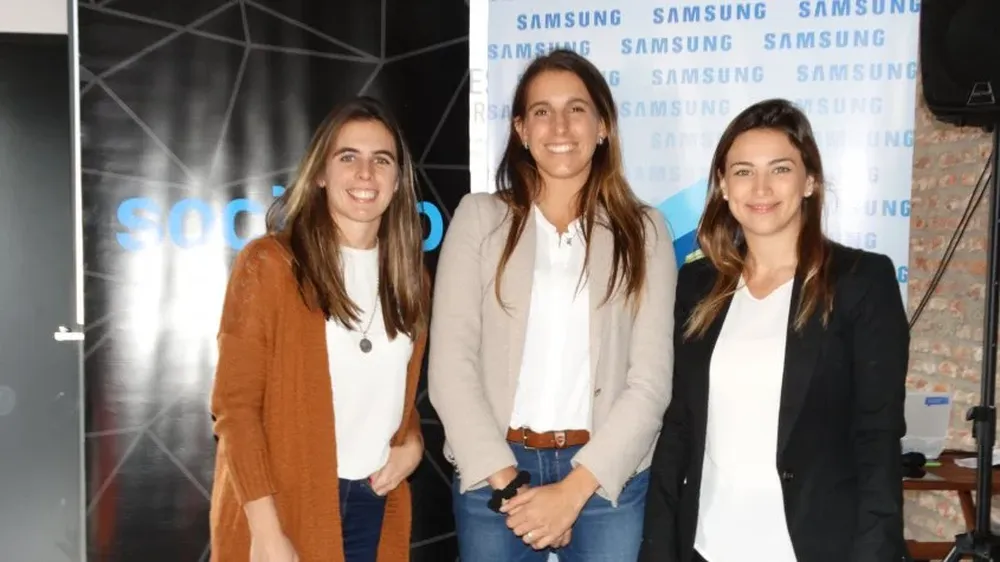 Natalia Allo, Paula Mosera y Heather Feehan