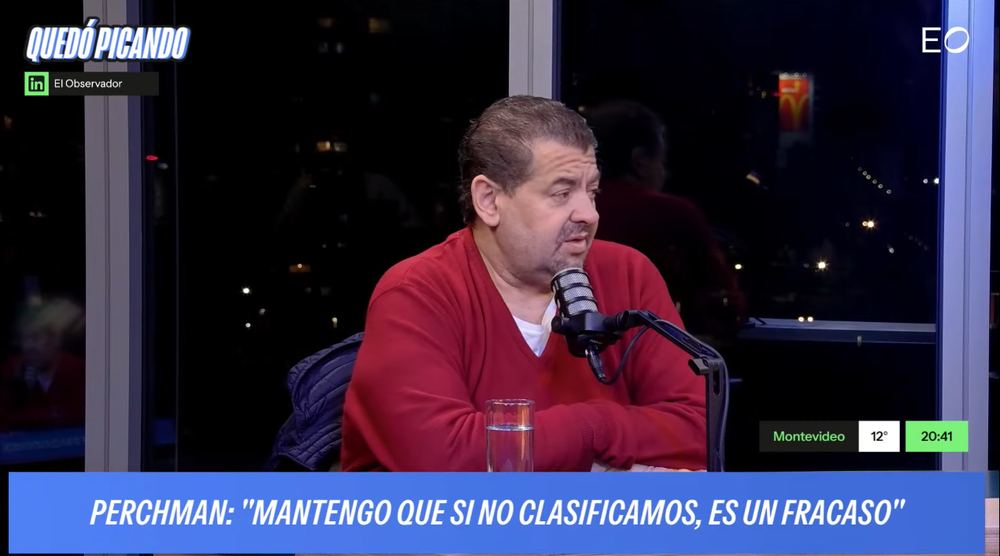 Flavio Perchman en Quedó Picando