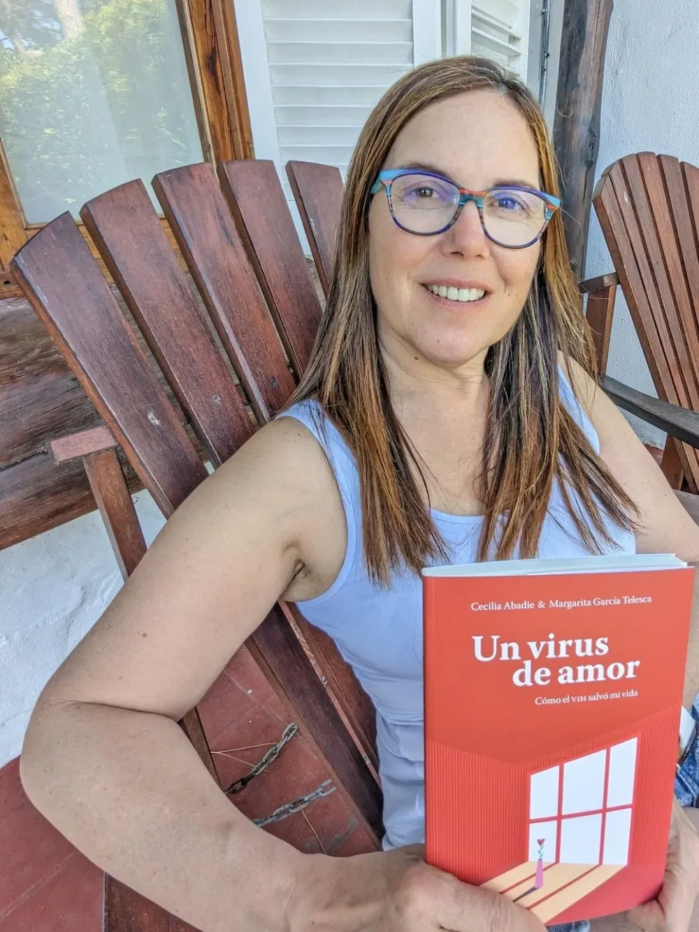 La ingeniera Cecilia Abadie autora de Un virus de amor