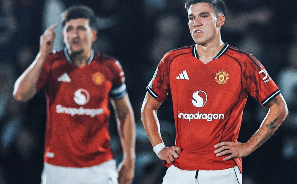 Manuel Ugarte y toda la bronca por la eliminación de Manchester United de la Copa de la Liga de Inglaterra