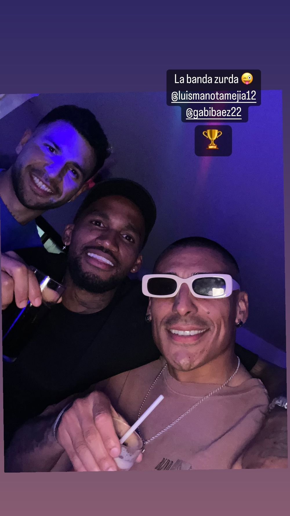 Gabriel Báez, Luis Mejía y Diego Zabala Gabriel Báez, Luis Mejía y Diego Zabala