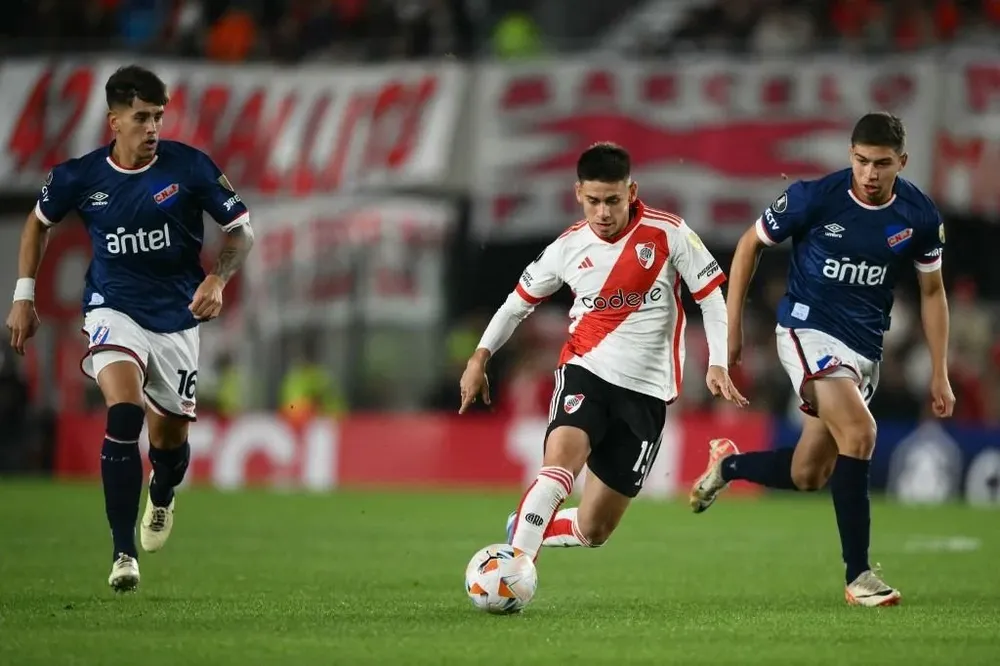 River superó claramente a Nacional por la Copa Libertadores