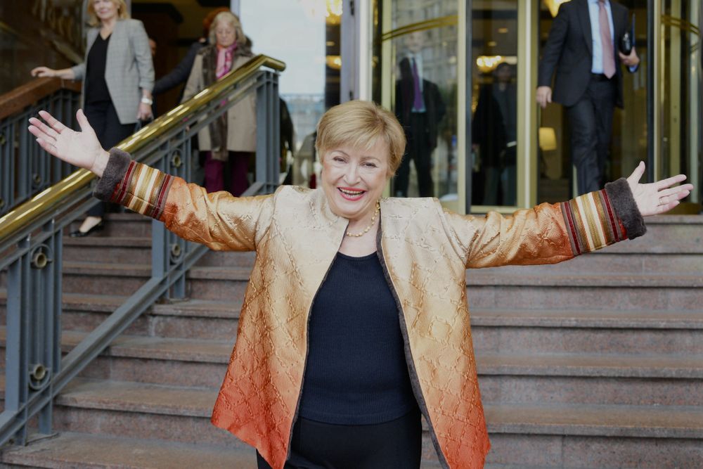 Kristalina Georgieva en Uruguay