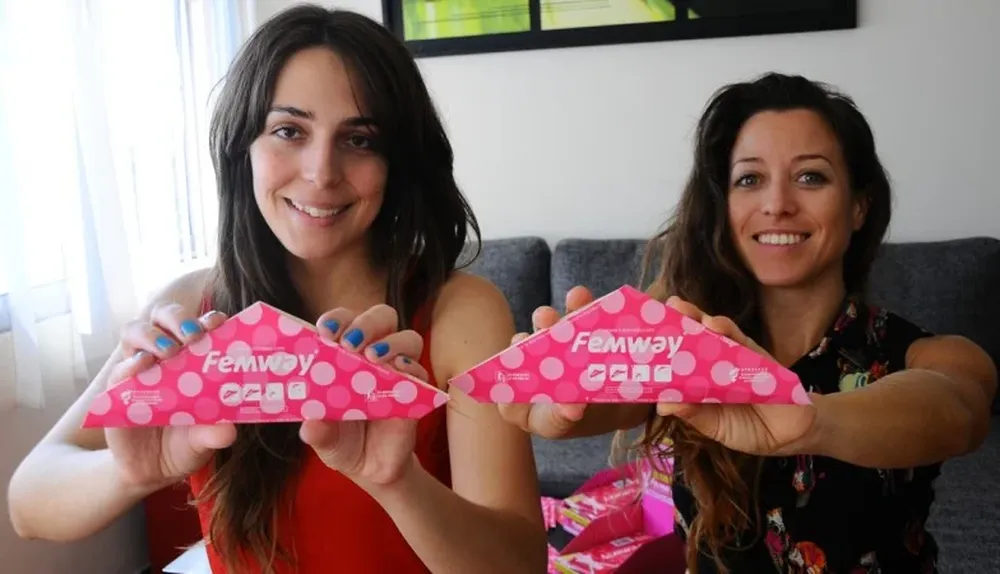 Las creadoras de Femway Mariné Villalba y María Elena de Paula.