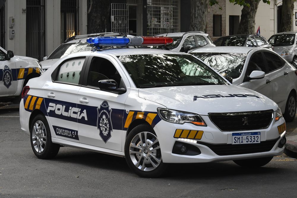 Foto de archivo de un patrullero policial