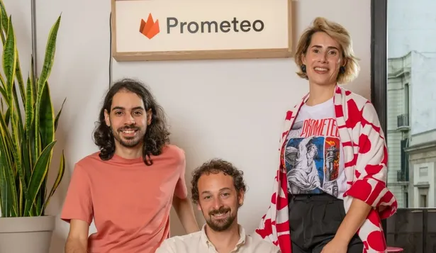 Eduardo Veiga (co fundador y CTO), Rodrigo Tumaián (co-fundador y co-CEO) y Ximena Aleman (co-fundadora y co-CEO)