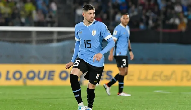 Federico Valverde, una de las figuras actuales de la selección de Uruguay