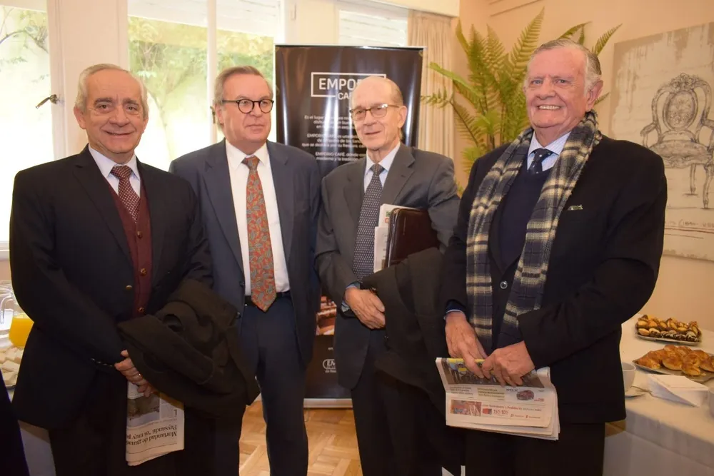 Eduardo Pérez del Castillo, Fernándo Rachetti, Ricardo Zerbino y Carlos Carluccio