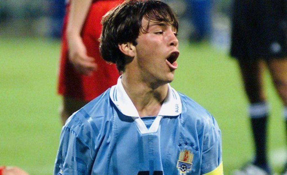 Horacio Peralta con la selección uruguaya