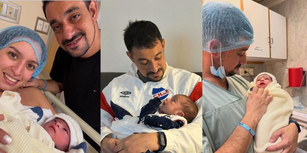 Valetina Rossi y Guillermo Curcho presentaron a su hijo Felipe
