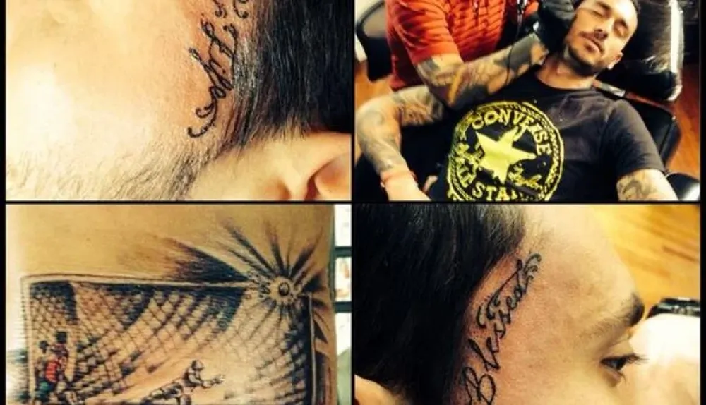 Los tatuajes de Pinilla