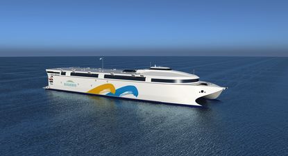 Buquebus, Banco Santander e IFC acuerdan financiamiento para el ferry eléctrico más grande del mundo que conectará Argentina y Uruguay