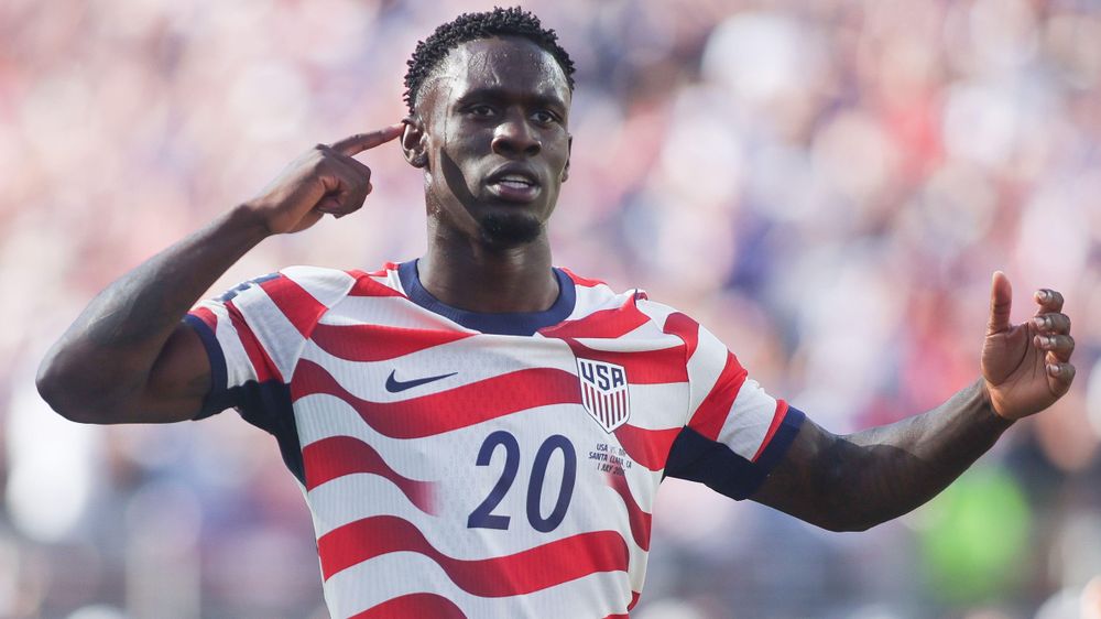 Folarin Balogun ha marcado tres goles para Estados Unidos en el Mundial.