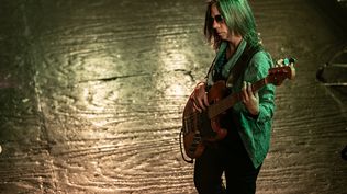 Gabriela Martínez, bajista de Las Pelotas