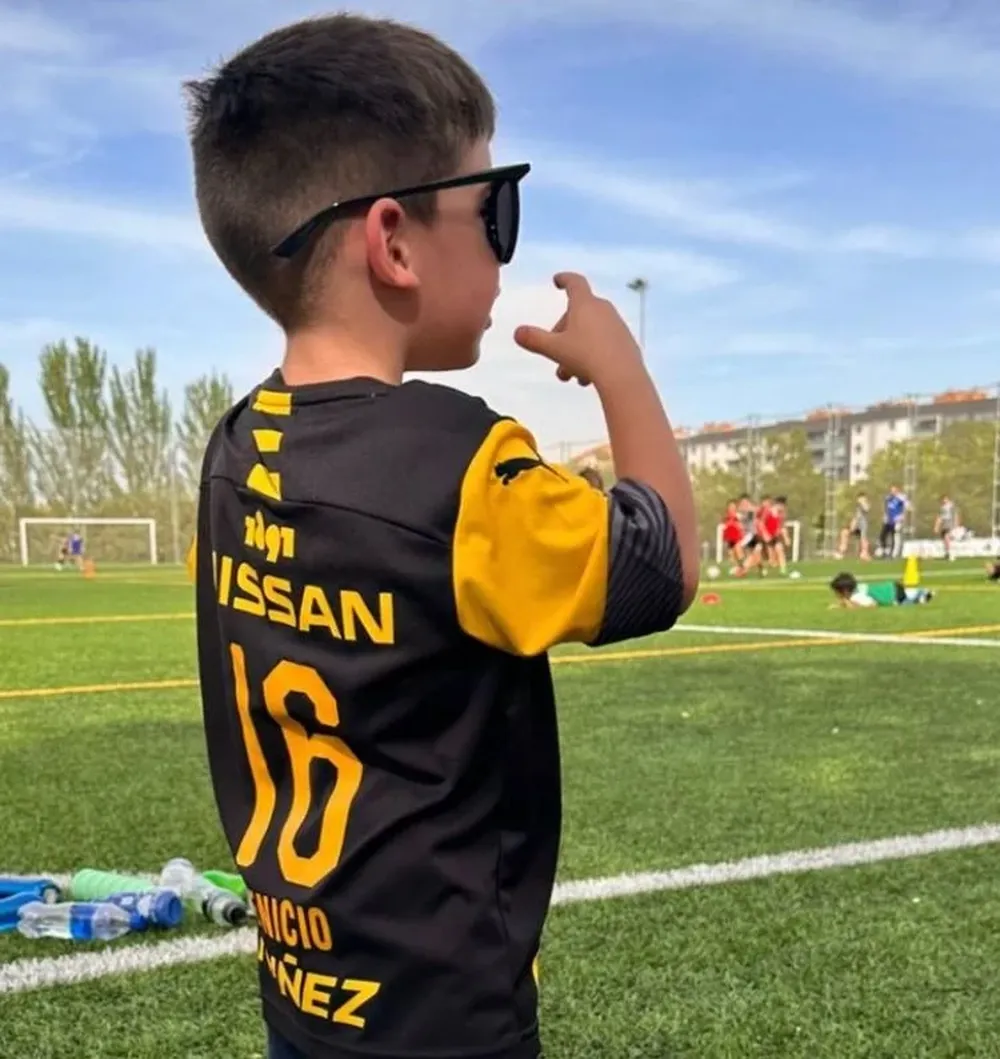 Benicio con la aurinegra