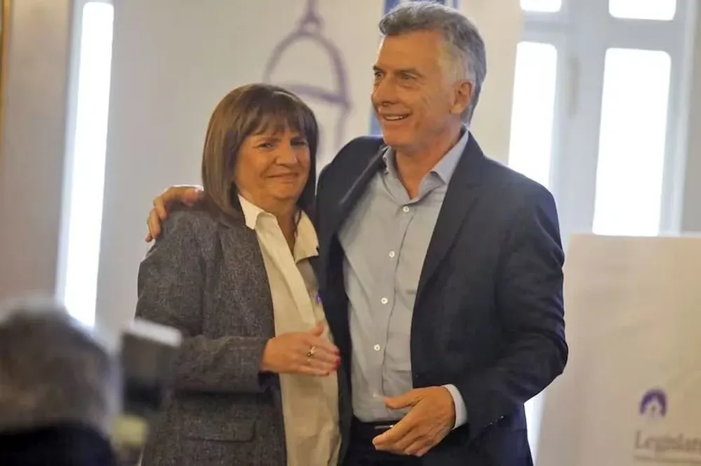Patricia Bullrich y Mauricio Macri