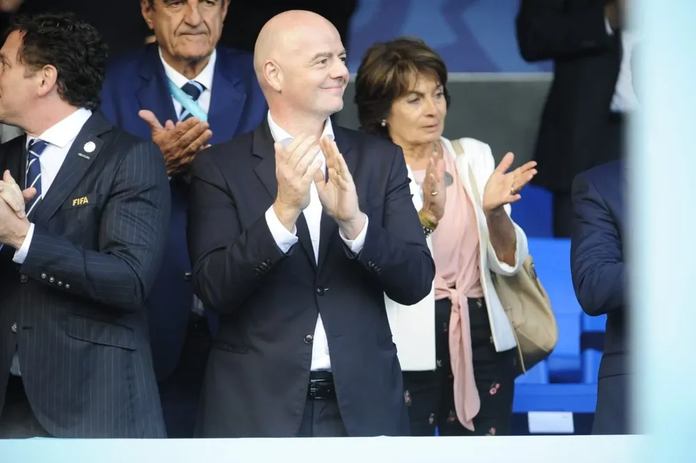Gianni Infantino, presidente de FIFA