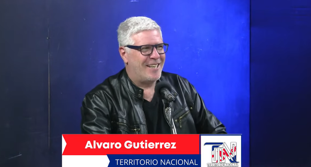 Álvaro Gutiérrez en Territorio Nacional