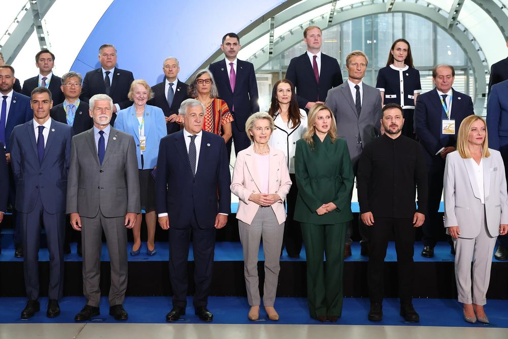 Foto de familia de la cumbre en Roma. EFE&nbsp;
