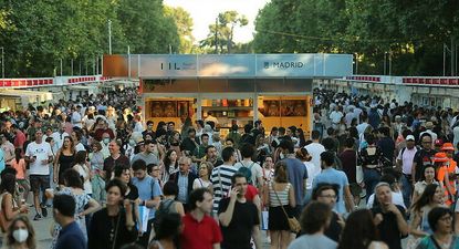 Una imagen de la Feria del Libro de Madrid
