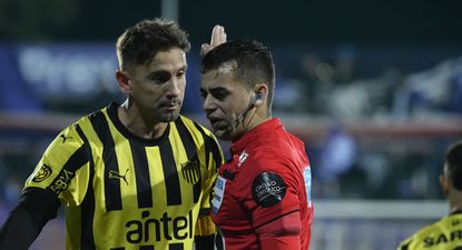 Matías De Armas y Gastón Ramírez, volante de Peñarol