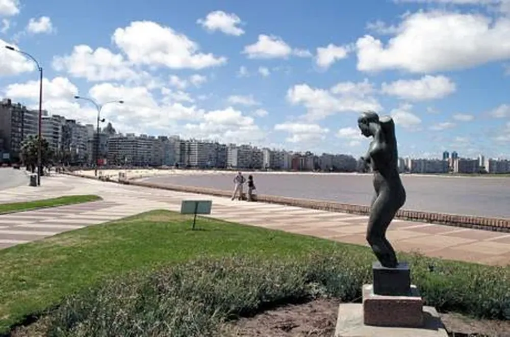 La rambla de Pocitos actualmente.