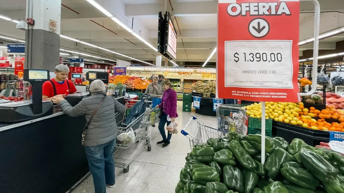 el indec informó la inflación de febrero en la argentina y dio menos de