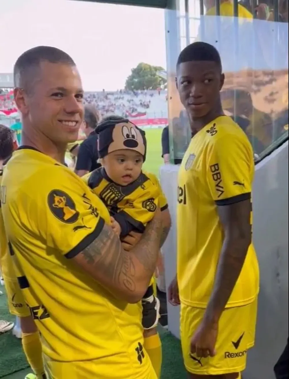 Ramiro con Leo Coelho y Babi