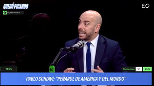 Pablo Schiavi, candidato a presidente de Peñarol, en Quedó Picando