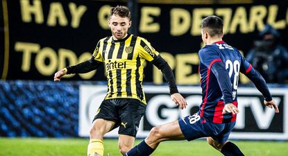 Pedro Milans en Peñarol vs San Lorenzo