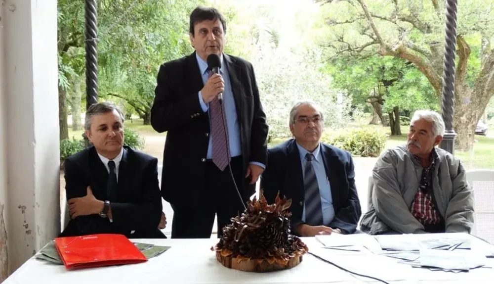 Carlos Faroppa, Pedro Soust, Enzo Benech y Hugo De los Santos