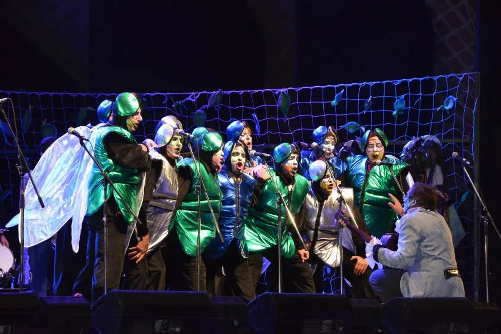 La Redoblona en el Teatro de Verano.