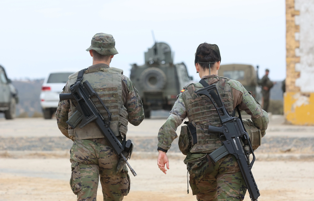 Soldados del Ejército de España.